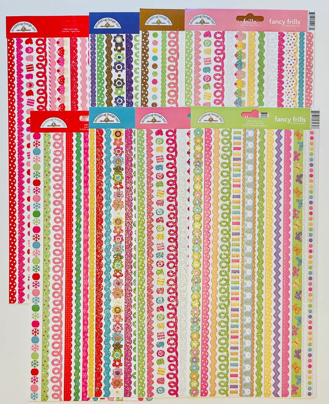 NSD-2024 Doodlebug Glitter Fancy Frills