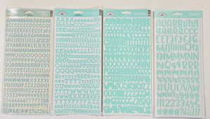 Doodlebug Alpha Bundle Mint