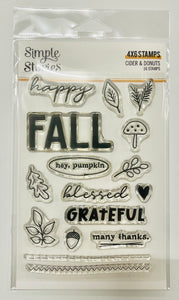 Simple Stories Cider & Donuts Stamps