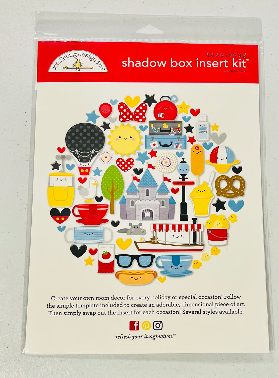 Fun at the Park Shadowbox Kit