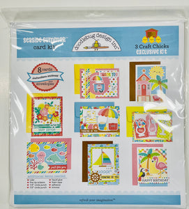 Doodlebug Exclusive Seaside Summer Card Kit