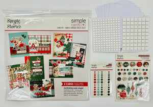 Simple Stories Holly Jolly Card Kit Bundle