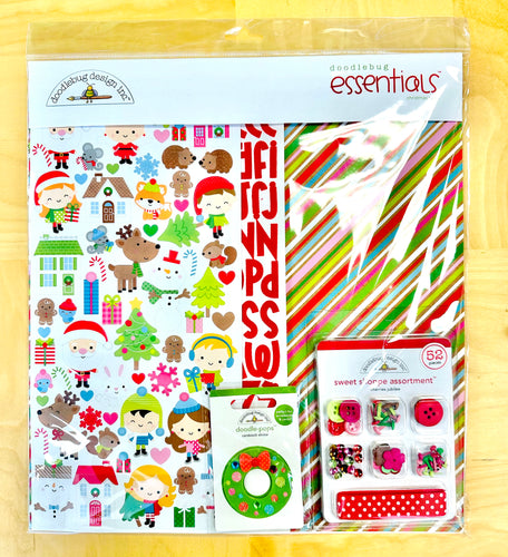 Doodlebug Christmas Town Essentials Kit