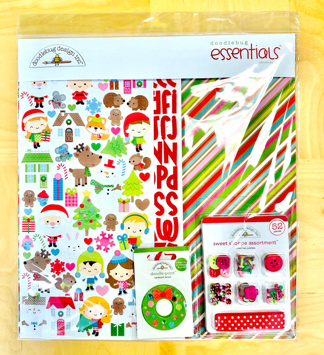 Doodlebug Christmas Town Essentials Kit