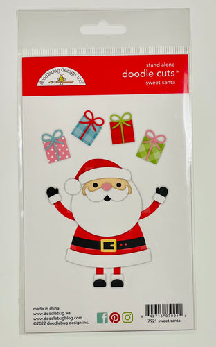 Doodlebug Sweet Santa Doodle Cuts
