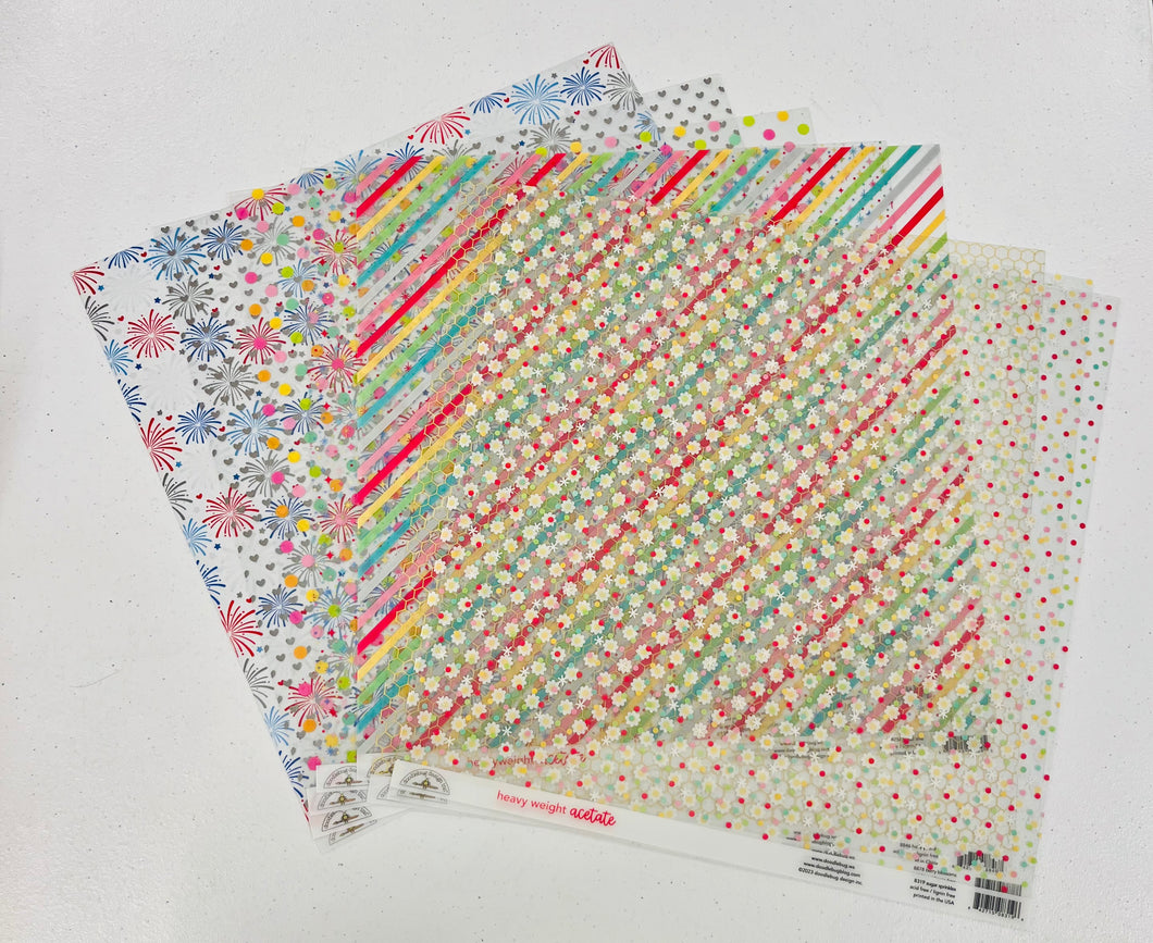 Doodlebug Acetate Bundle