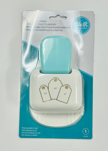 We R Tag Punch- Rounded Corners