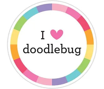 Doodlebug Doodle Sticker I Heart Doodlebug