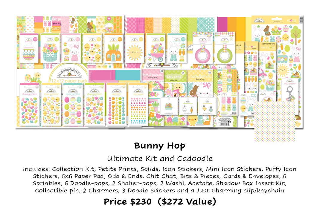 Pre-Order Doodlebug Bunny Hop ULTIMATE Kit & CaDoodle