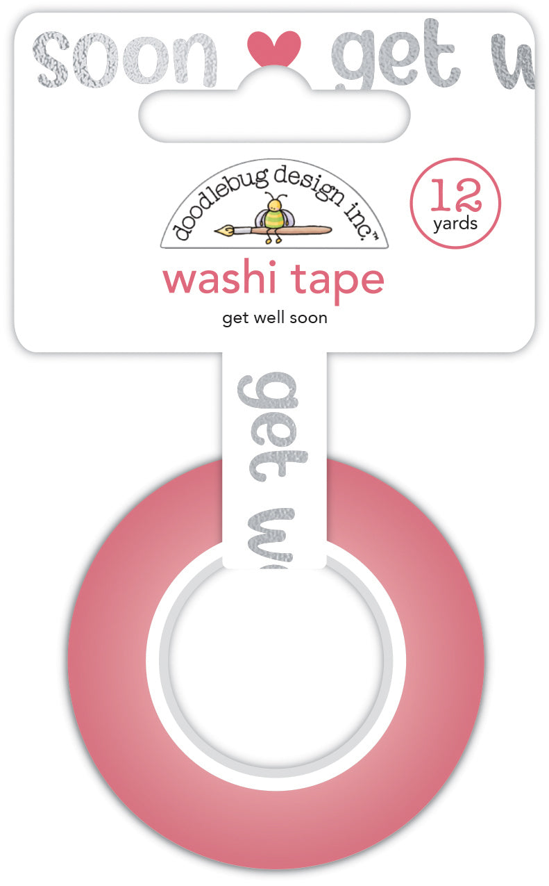 NEW Doodlebug Happy Healing Get Well Soon Washi Tape