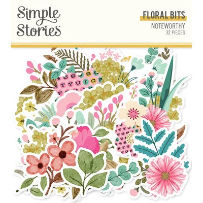 Simple Stories Noteworthy Floral Bits