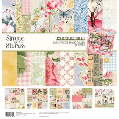 Simple Stories Vintage Spring Garden Collection Kit