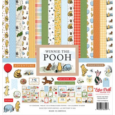 New Echo Park Winnie the Pooh Collection Kit