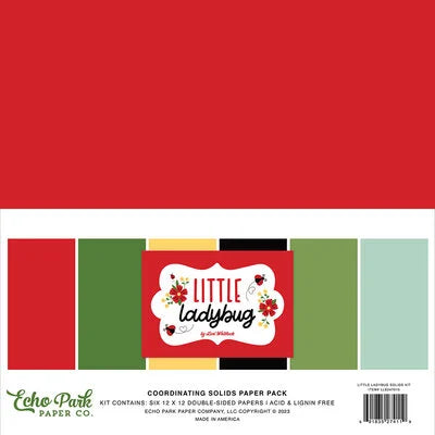 NEW Echo Park Little Ladybug Solids