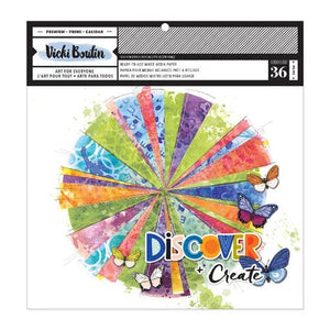 Vicki Boutin Discover & Create Mixed Media Paper Pad