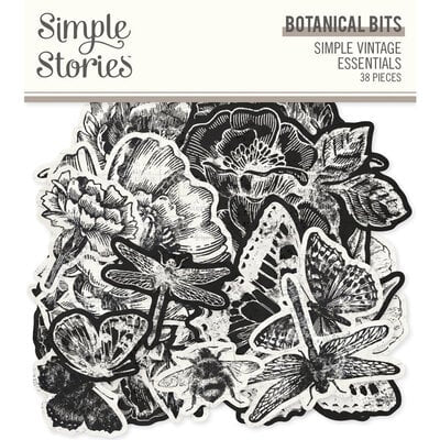 Simple Stories Vintage Essentials Botanical Bits