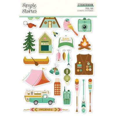 Simple Stories Trail Mix Stickerbook