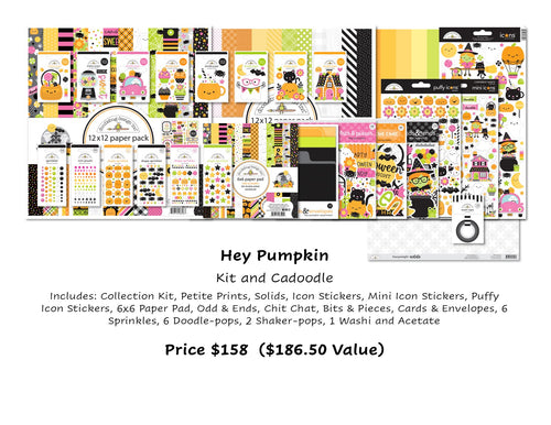 Pre-Order NEW Doodlebug Hey Pumpkin Kit & Cadoodle