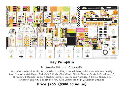 Pre-Order NEW Doodlebug Hey Pumpkin Ultimate Kit & Cadoodle