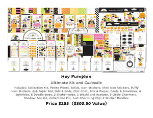 Pre-Order NEW Doodlebug Hey Pumpkin Ultimate Kit & Cadoodle