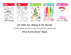 Pre-Order Doodlebug Oh What Fun Stamp & Die Bundle