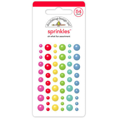 Pre-Order NEW Doodlebug Oh What Fun Assorted Sprinkles