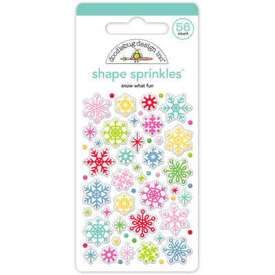 Pre-Order NEW Doodlebug Oh What Fun Sprinkles Snow What Fun