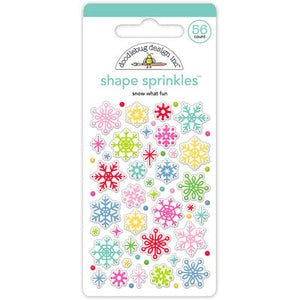 Pre-Order NEW Doodlebug Oh What Fun Sprinkles Snow What Fun