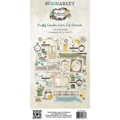 49 & Market Krafty Garden Laser Cuts Elements