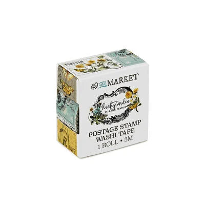 49 & Market Krafty Garden Postage Stamps Washi