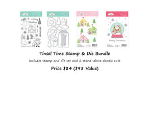 Pre-Order Doodlebug Tinsel Town Stamp & Die Bundle