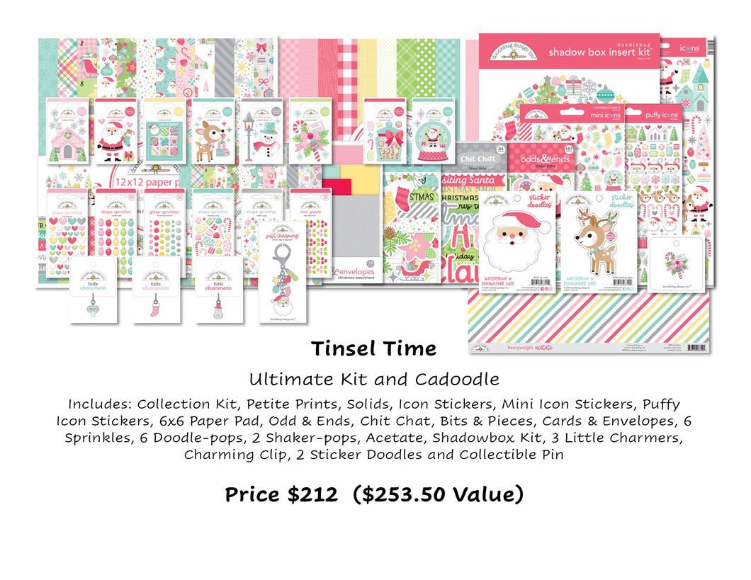 Pre-Order Doodlebug Tinsel Town Ultimate Kit & CaDoodle