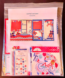 Land That I Love Layout Kit By Lauren