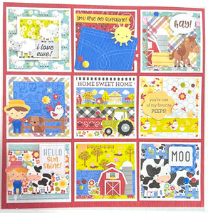 Down on the Farm 12x12 Sampler Kit