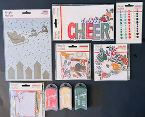 Simple Stories Hearth & Holiday Stencil Bundle