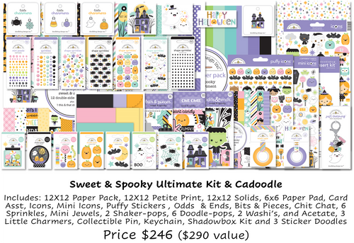 Doodlebug Sweet & Spooky ULTIMATE Kit & CaDoodle