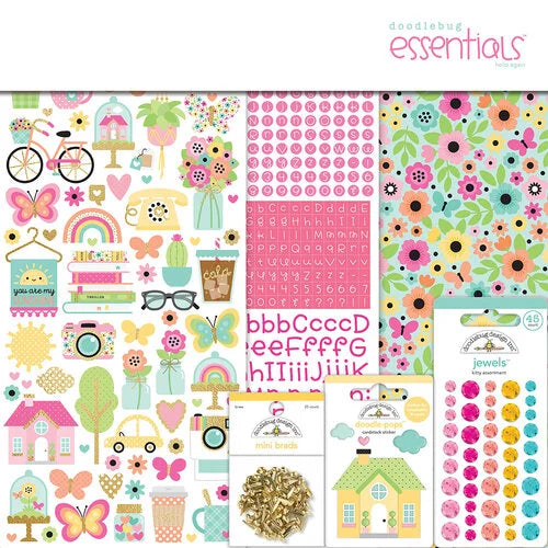 Pre-Order Doodlebug Hello Again Essentials Kit