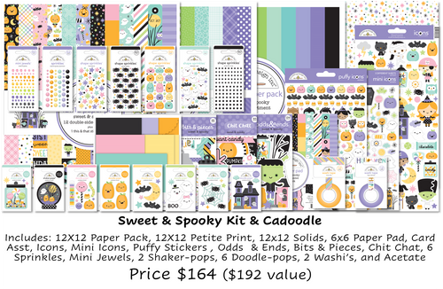 PRE-Order Doodlebug Sweet & Spooky Kit & CaDoodle