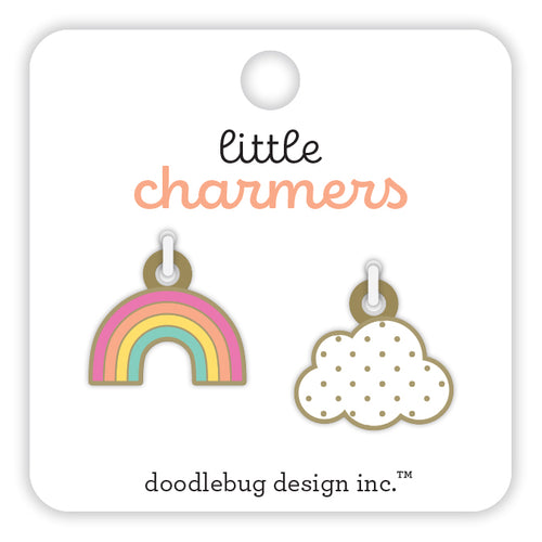 Doodlebug Hello Again Little Charmers Rainbow Skies