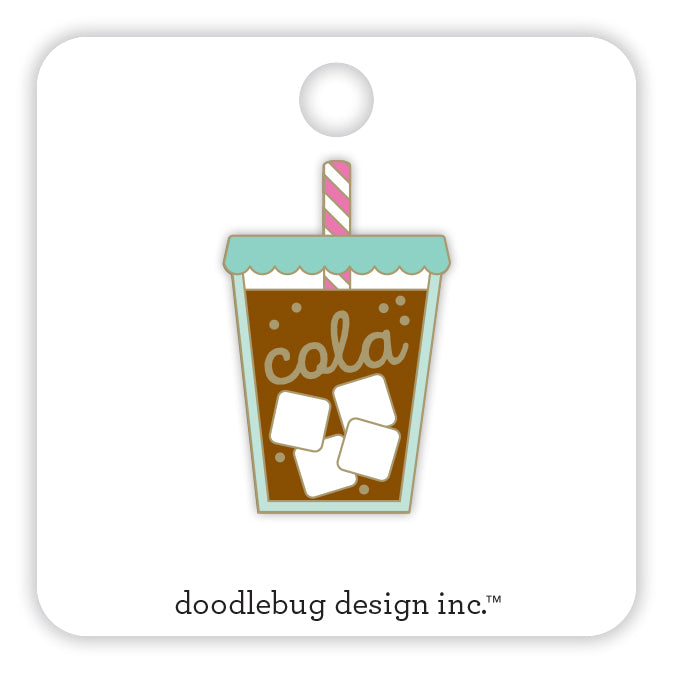Pre-Order Doodlebug Hello Again Soda- Lightful Collectible Pin