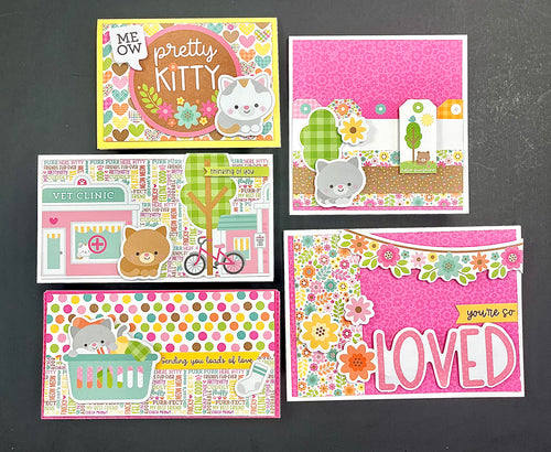 Pretty Kitty Card Maker Bundle
