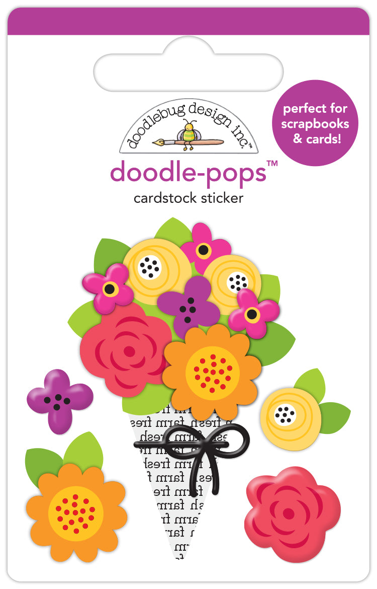 Doodlebug - Farmers Market Petite Prints Double-Sided Cardstock