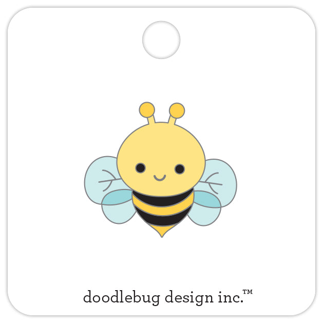 Doodlebug Pre-Order Farmers Market Bee Collectible Pin