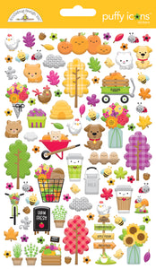 Doodlebug Pre-Order Farmers Market Puffy Stickers