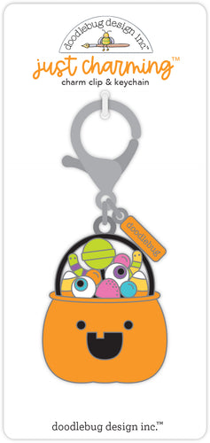 Doodlebug Pre-Order Monster Madness Sweet Treats Just Charming Key Chain