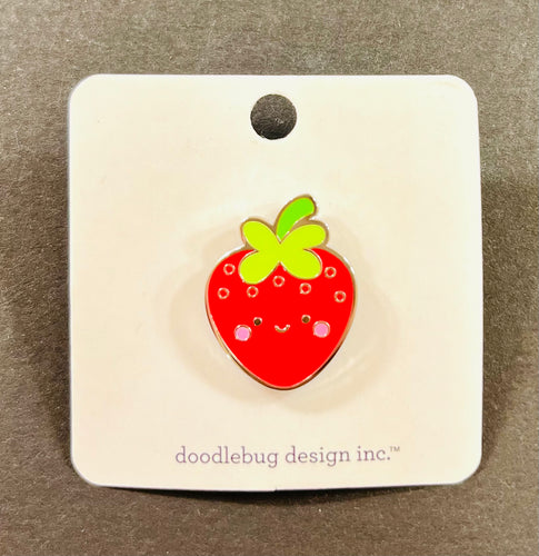 Doodlebug Collectible Pin - Berry Cute