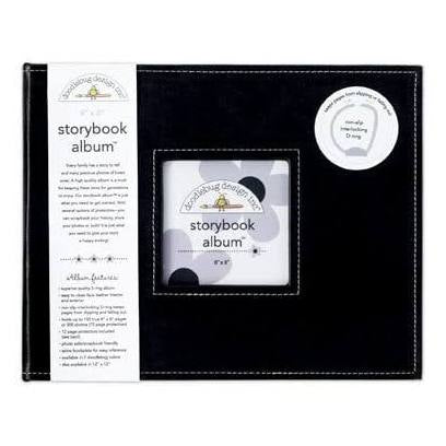 Doodlebug 8x8 Album Black