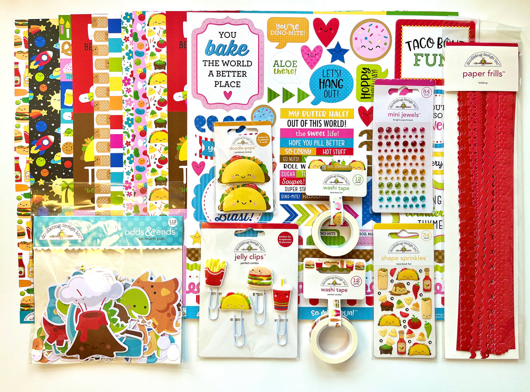 Doodlebug So Much Pun Bundle- With Odds & Ends