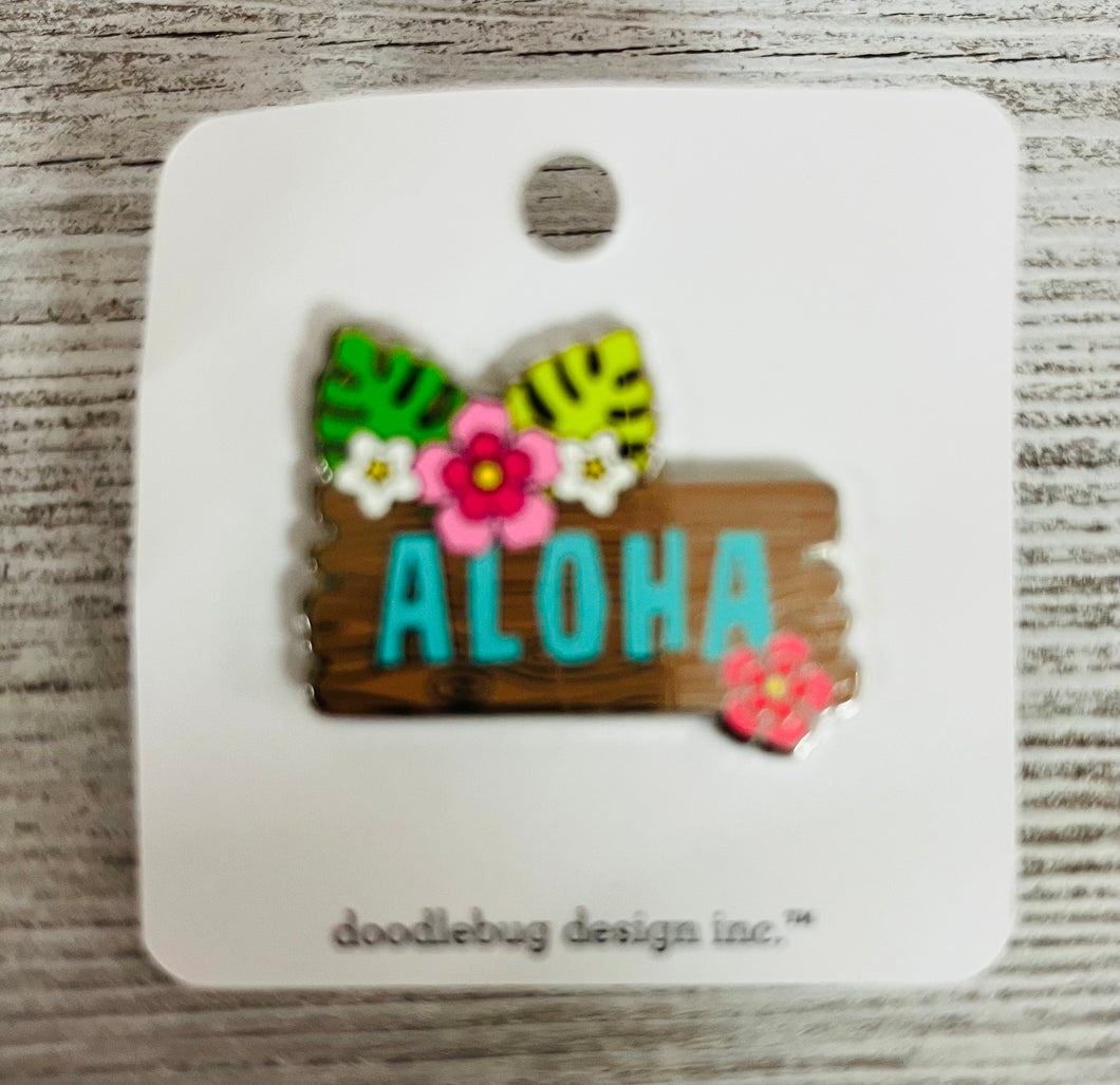 Doodlebug Collectible Aloha Pin