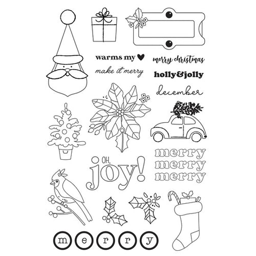 Simple Stories Make it Merry Stamps
